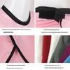 Non-Stick Black Hairdressing Cape for Dyeing & Perming - Stain-Proof & Oil Resistant