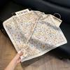 New silk satin 71 * 71 square scarf versatile foreign style simulation silk scarf middle-aged and elderly decorative scarf neck protection silk scarf