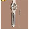 Stainless Steel Lemon Juicer Heavy Duty Press with Ergonomic Lever for Citrus Fruits Apples Pears Easy Clean Home Commercial Use