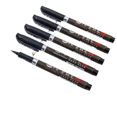 Studentské malé blokové písmo s měkkým hrotem, štětec, kaligrafické pero s podpisovým perem, přenosné krásné pero se středním blokovým písmem, měkké pero, ponorné pero