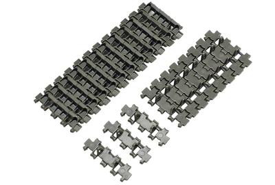 Tamiya 1/35 Detail-Up Parts Series No. 65 German Army Panther D Type Articulated Track Set for Plastic Models (Parts 12665)