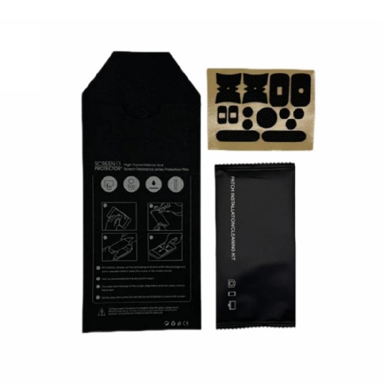 

1 Set Adhesive Stickers Protective Skin for 4 Professional Remote Protect Against Daily Wear and Slips чорний