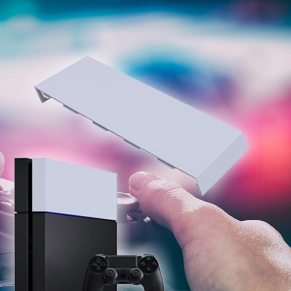 Festplattengehäuse Abdeckung Case Praktisches Ersatzgehäuse Frontblende Einfache Installation für Sony PS4 Host Konsole