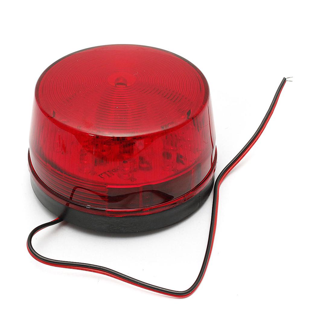 High Quality Waterproof 12V 120mA Safely Security Alarm Strobe Signal Safety Warning Blue Red Orange