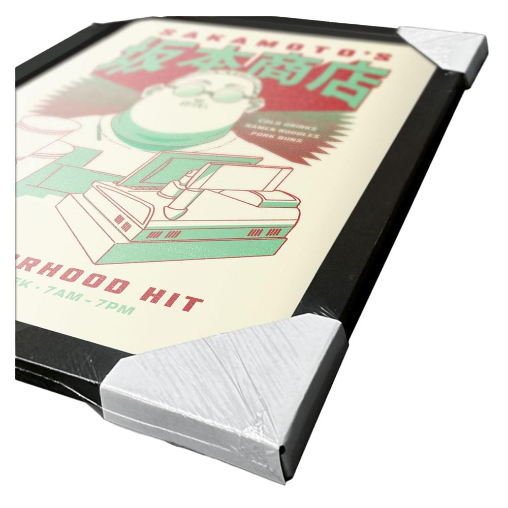Sakamoto Days A Neighborhood Hit Framed Poster