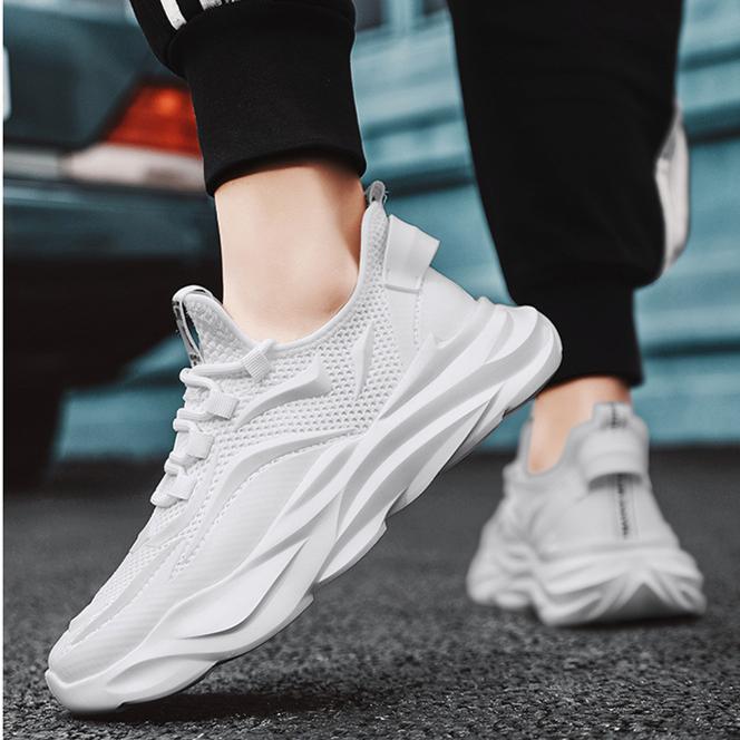 Sommer Neue Atmungsaktive Schuhe Herren Mesh-Schuhe Herren Mesh Freizeit-Sportschuhe