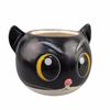 Little Black Cat Mug Movie Animation Cute Ceramic Cup Coffee Couple Water Cup Black Cat Sheriff Cup