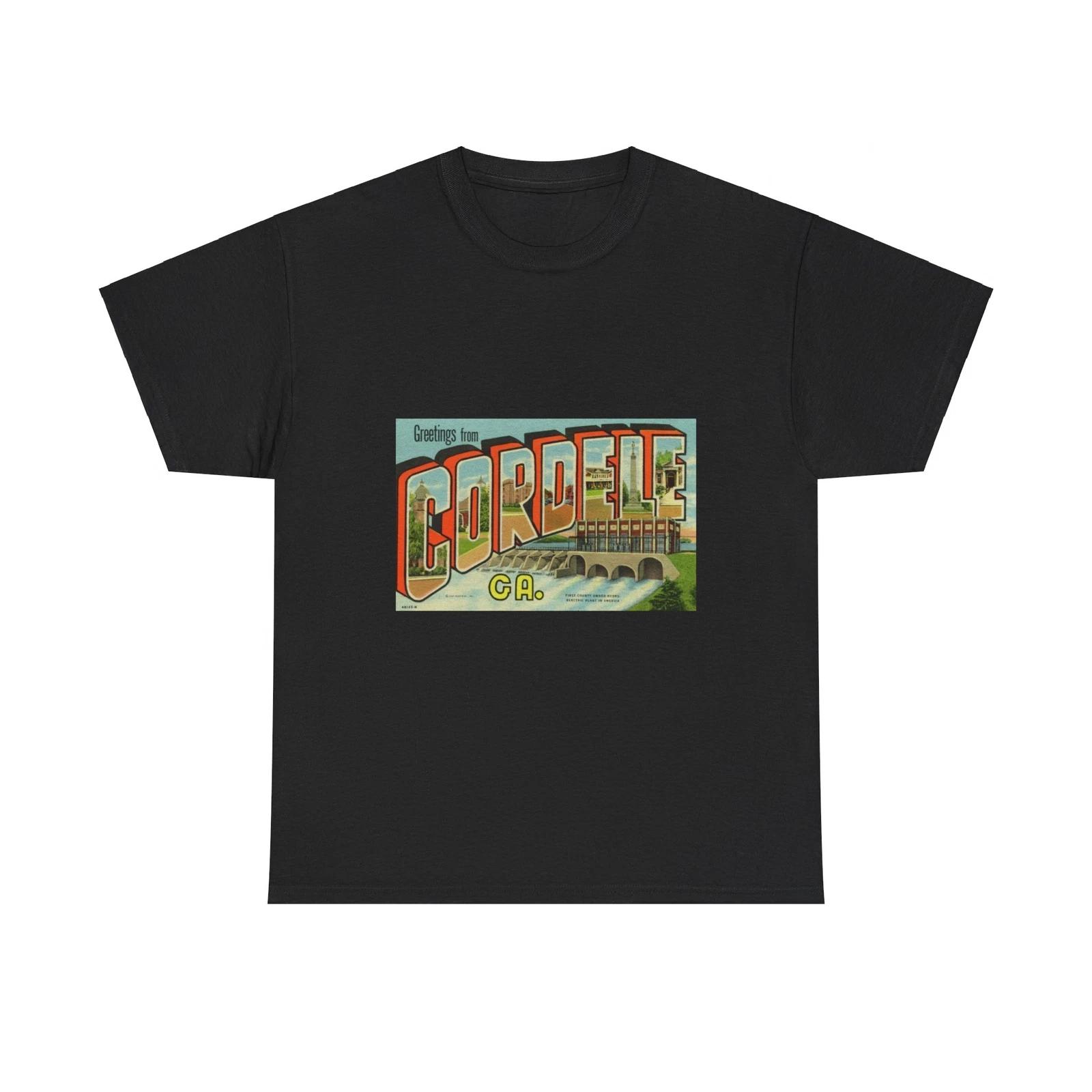 

Greetings from Cordele GA (Greeting Postcards) T shirt XL