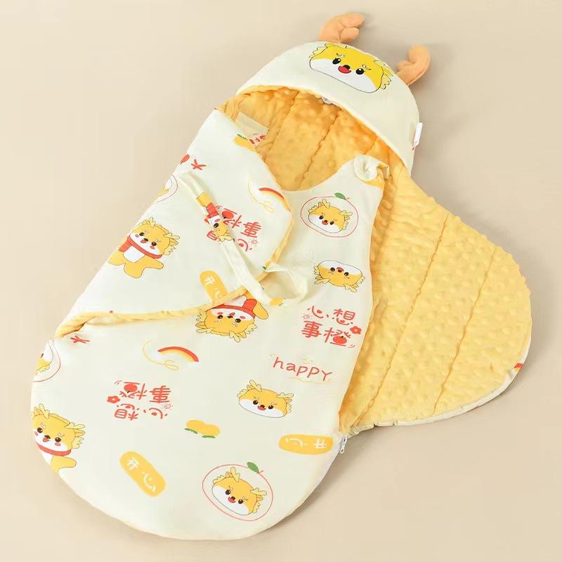 Baby Blanket, Cotton Newborn Comforter, Spring Thickening, Baby Delivery Room Package, Newborn Swaddling Anti-Kick Sleeping Bag