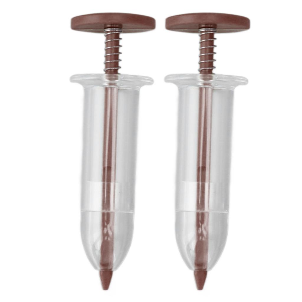 2pcs Mini Sowing Seed Dispenser Sower Small Seed Spreader Adjustable Handheld Seed Planter Sowing Seeder Gardening Tool