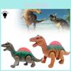Interactive Electric Dinosaur Toy Set For Boys With Glowing Features For Engaging Playtime