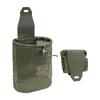 Taktische Molle Abwurftasche Faltbare Hüfttasche Outdoor Aufrollbare Kordelzug Utility Faltbare Netztasche