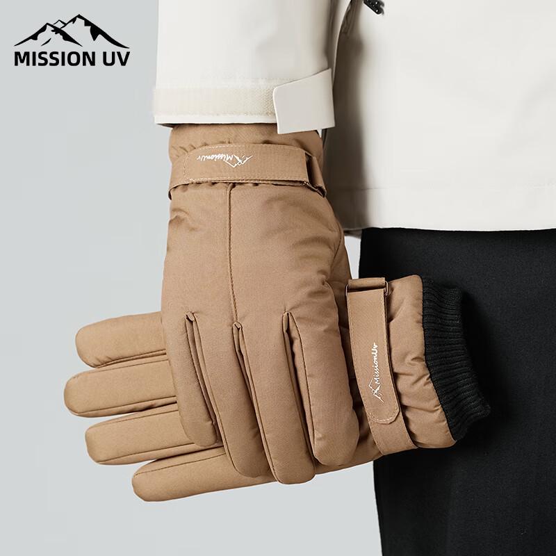 

MISSION UV Мужские лыжные и сноубордические ветрозащитные перчатки