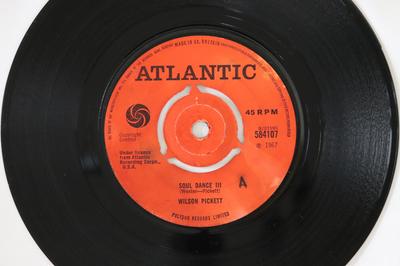 7inch Record WILSON PICKETT - New Orleans / Soul Dance III 584107 Atlantic 1967 UK Soul/Funk Used