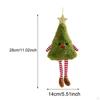 Christmas Tree Plush Pendant Decor, Collectible, Display Xmas Decoration, Hanging