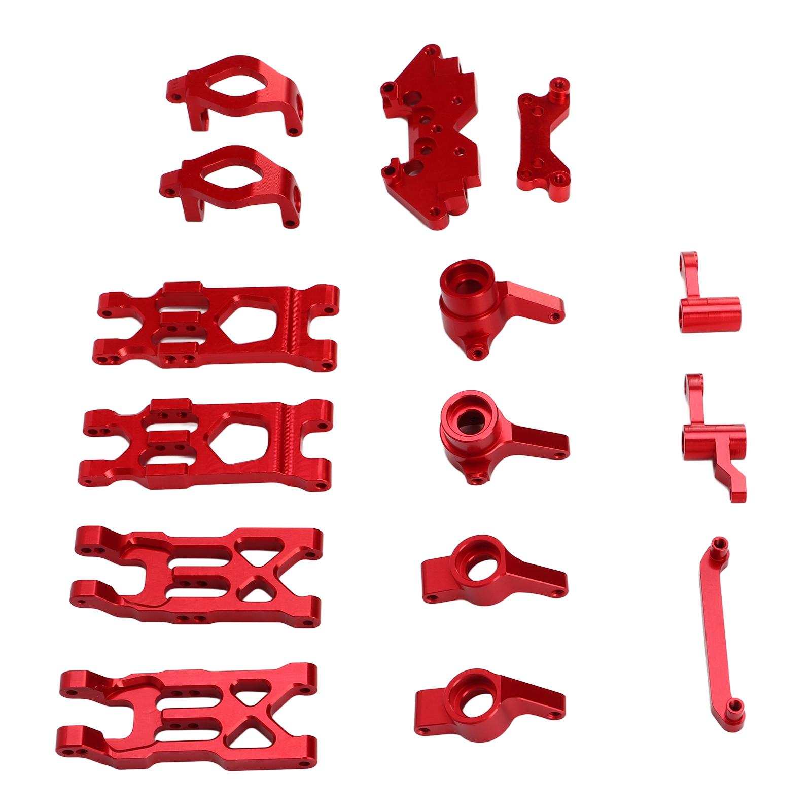 

RC Автомобільний набір рульового управління групи Асамблеї Комплект деталей рульового управління з алюмінієвого сплаву Набір для HBX 118 18859 18858 18857