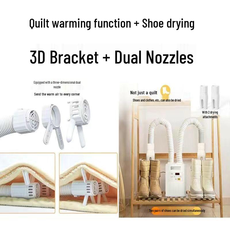 Lehui Japan Multi-Functional Heated Blanket Dryer: Warm, Sterilize, Remove Dust Mites