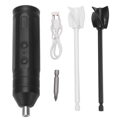 Epoxy Resin Mixer Electric Rechargeable Machine Kit with 2 Paddles Powerful Slow Motor DIY Crafts