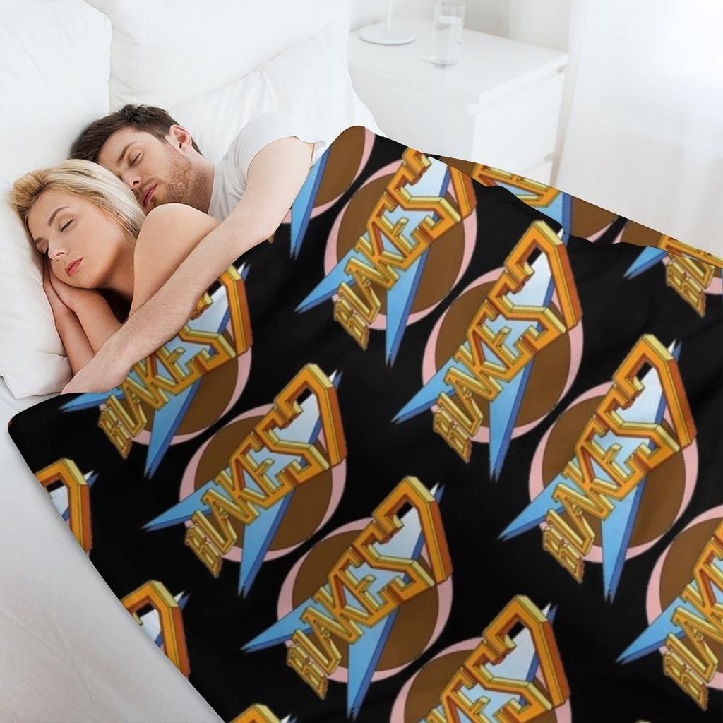 blakes 7 retro 70s tv Throw Blanket decorative Kid'S Soft Big Decorative Sofas Blankets