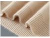 Men's 100% Pure Wool Half-High Collar Thick Knit Pullover Sweater