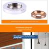 4Pcs Glass Fastener Stainless Steel Advertising Screws Mirror Nails Decorative Cover Advertisement Fixing Screw Hardware
