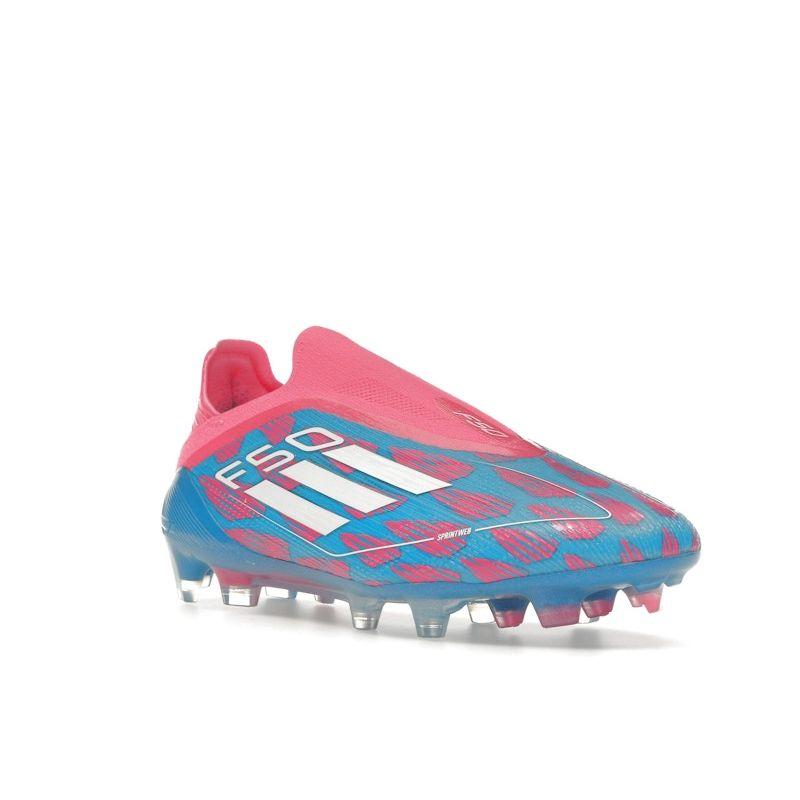 Adidas Adizero F50 Elite Laceless FG Reemergence Pack Unisex Sneakers Blue Solar-Blue Cloud-White IE8603