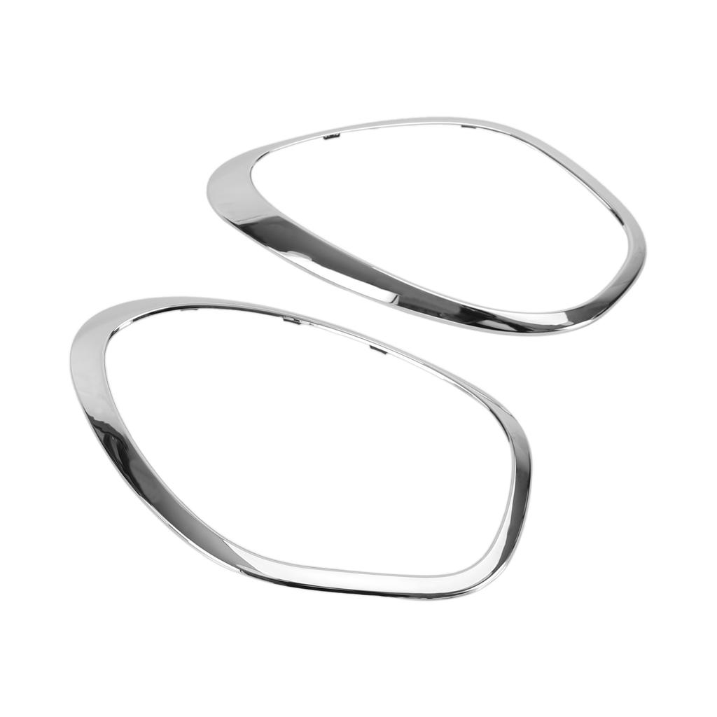 2X Chrome Headlight Trim Ring Bezels For Mini Cooper R60 Countryman 2011-2016