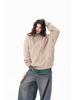 Men's Retro Cable Knit Sweater - Loose Fit, Round Neck, Autumn/Winter Pullover.