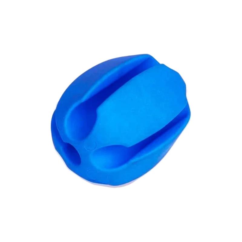 

Fishing Rod Tie Holder Protector Anti-Collision Fishing Lure Rod Protector Silicone Portable Elastic Reusable Tackle Accessories синій