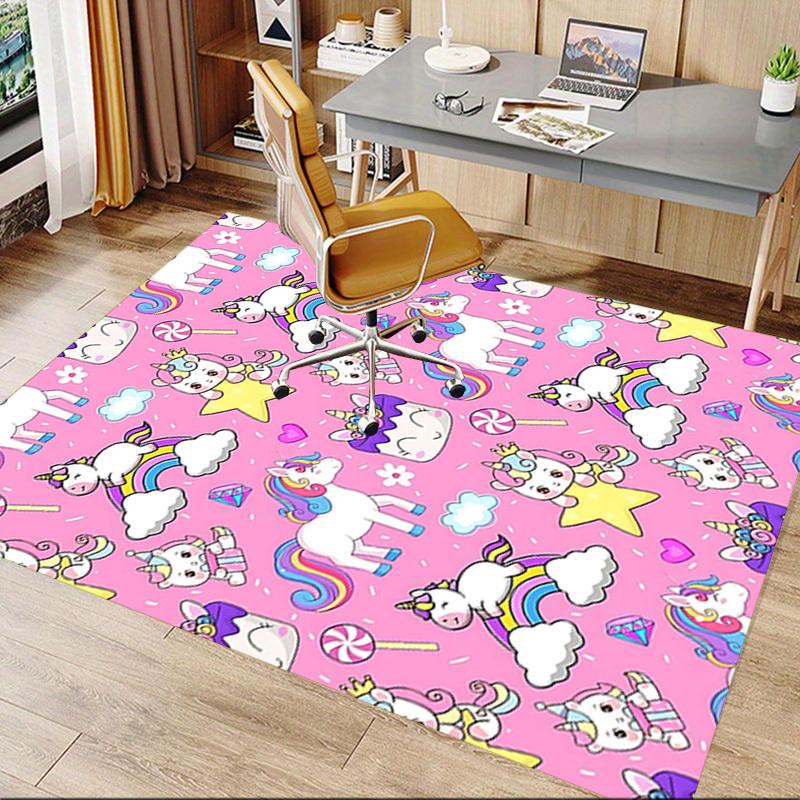 1PC Unicorns Clouds Extra Large Non-Slip Floor carpet, Office, family, bedroom, Studio - Large Area RugJ0339