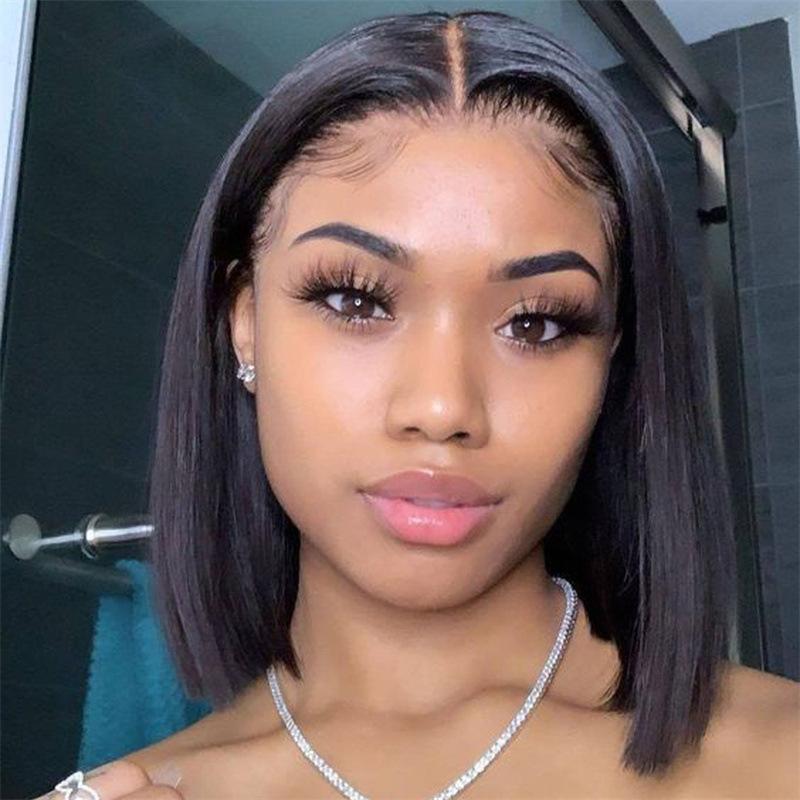 European And American Wig Women Medium Hair Bobo Bobo Head Chemical Fiber Hair Cover