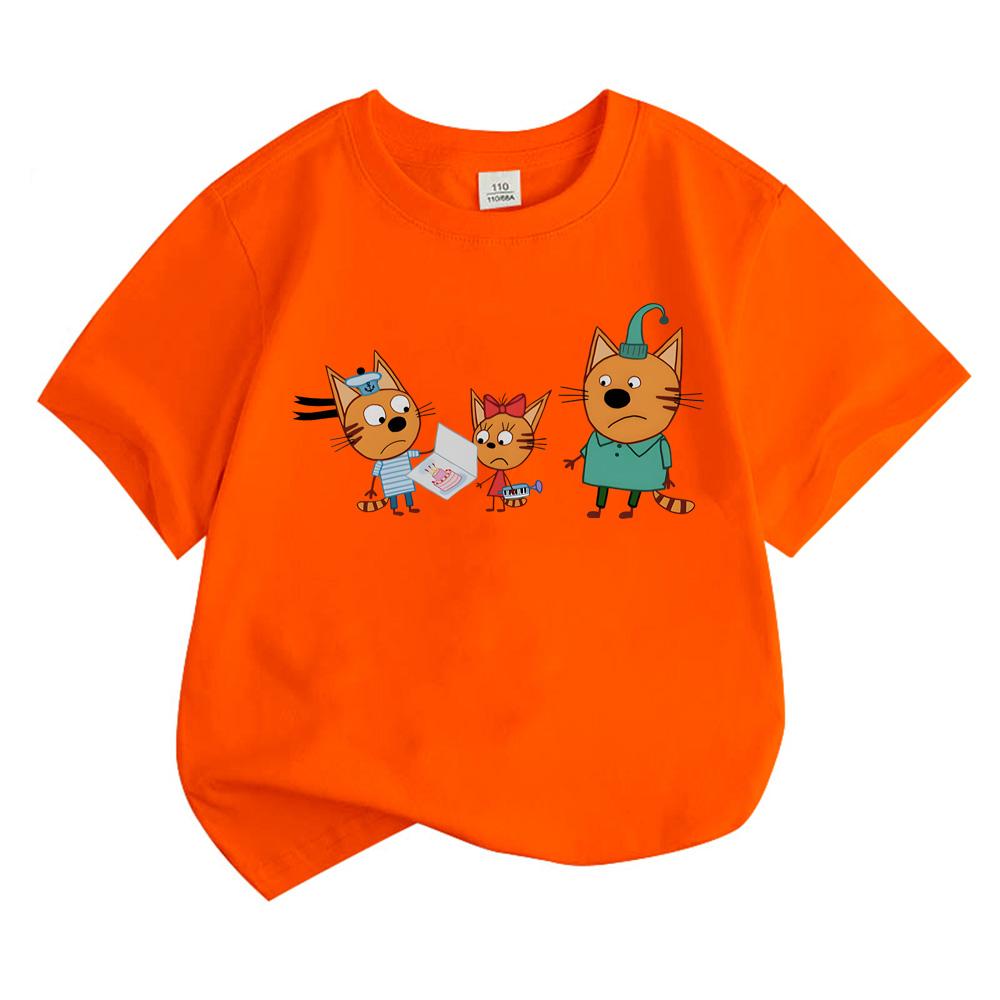 Kid-e-cats Baby Girls T-SHIRT Summer Short Sleeve Soft 100% Cotton Cartoon Children's Pink Tops Toddler Kids Clothing anime T-shirt Cute T-shirt