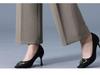 2026 Spring & Autumn High-Waist Plus Size Wide-Leg Casual Pants for Middle-Aged & Elderly Women