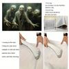 2D Creepy Ghost Zombie Backdrop Dark Haunted Halloween Party Banner