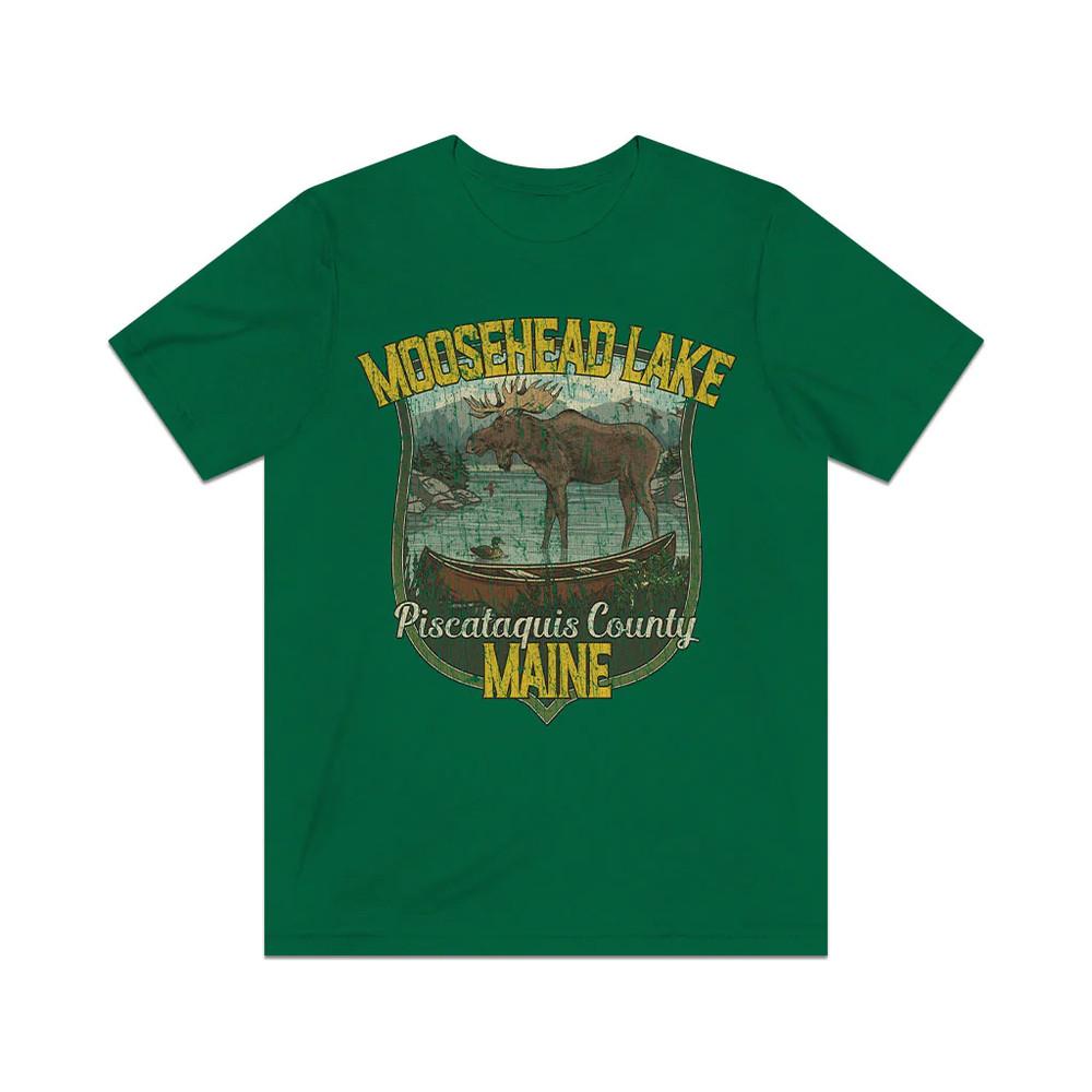 Moosehead Lake Maine 1827 Vintage Men s T-Shirt Unisex T-Shirt S