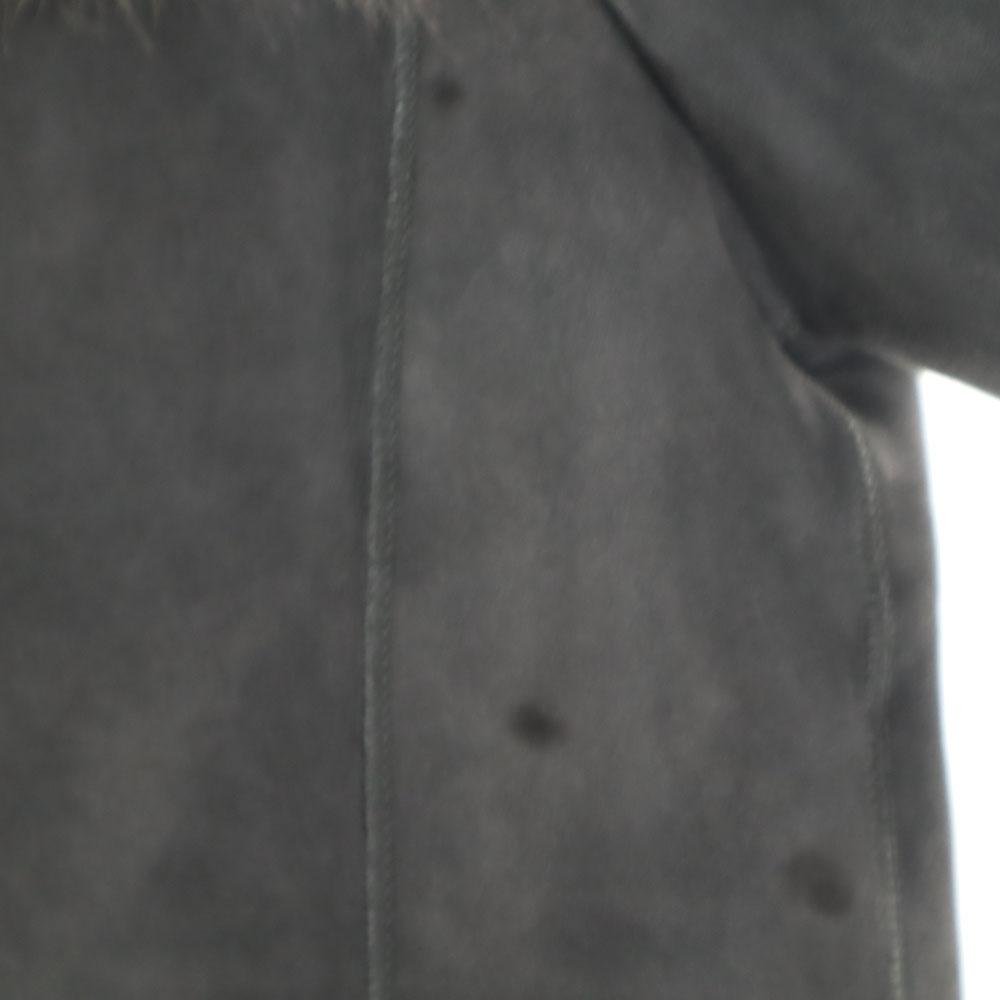 Banana Republic With real fur Mouton coat S gray Women Used