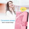 For Realme 12 5G Case Butterfly Imprinted PU Leather Magnetic Flip Stand Phone Cover