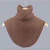 women's Warm Velvet Turtleneck Fake Collar Korean Style Knitted Neck Warmer Winter Decorative False Collar