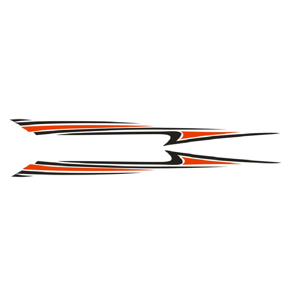 

Stream-Line Sport Car Stickers Vinyl Graphic Car Body Sticker Diy Decals Kit