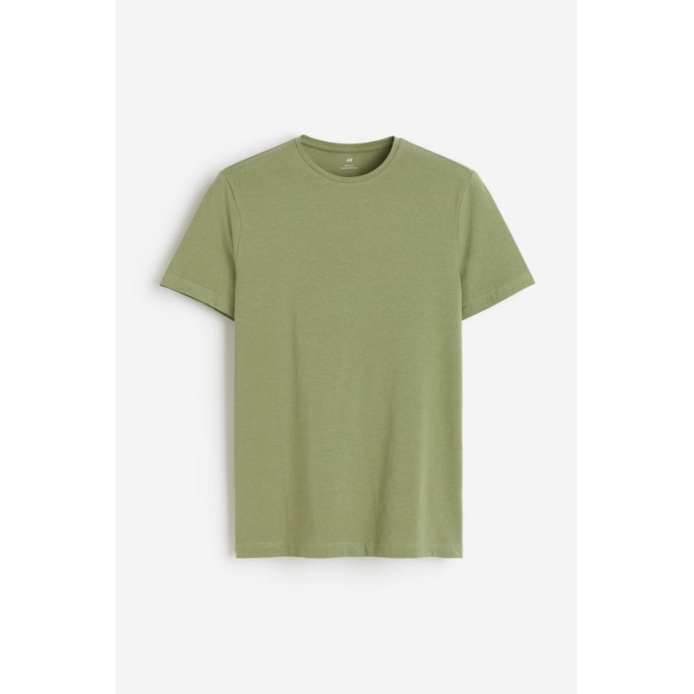 H M sliM FiT T sHirT Green