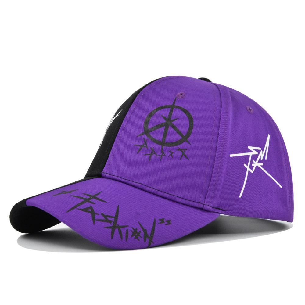 Cap Trendy Baseball Unisex Embroidered With Wide Brim And Adjustable Size Cap