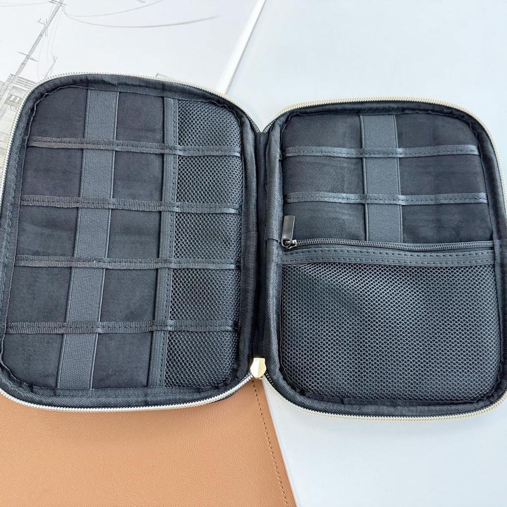 Apple Watch Strap & Face Data Cable Velvet Storage Bag