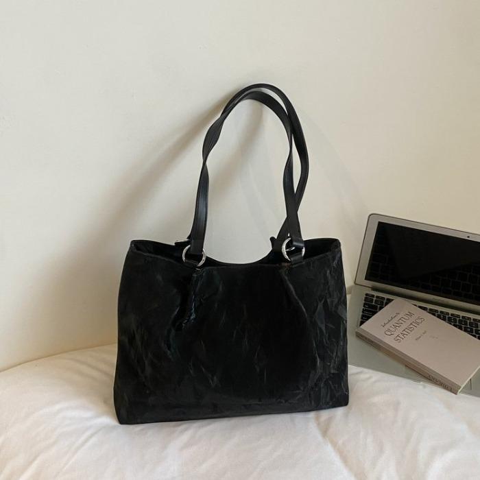 Lightweight Large Capacity Faux Leather Women's Bag for Daily Use