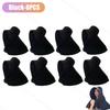 Summer Women Cap Outdoor Uv Anti Neck Protection Sun Visors Hat Fishing Hiking Big Brim Shawl Sunscreen Ponytail Cap Solid Color