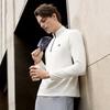 Fila Fitness Simple Casual Sports Training Comfortable Versatile Long Sleeve T-Shirt Men Tops Egrets-White A11M611205FWT