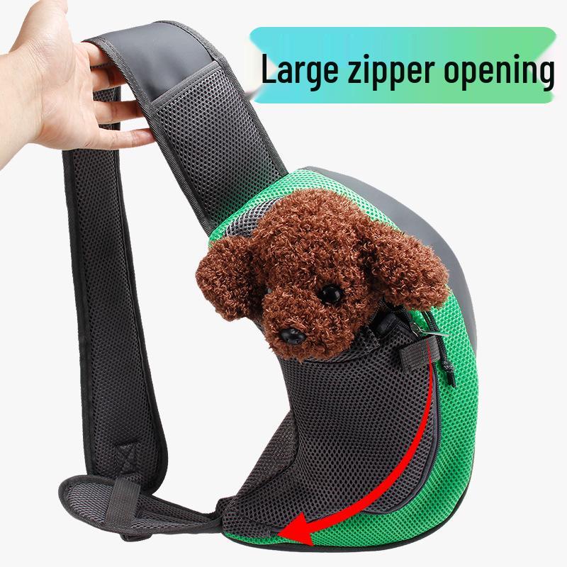 Rucsac Crossbody pentru Animale de Companie pentru Pisici și Câini - Geantă Universală pentru Ieșiri și Cumpărături