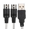USB INOUT MIDI Cable Converter Computer PC to Music Keyboard Adapter Cord
