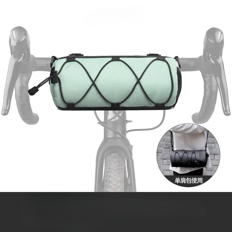 1Pc Bicycle Bag Front Beam Bag Road Car Trailer Bag Mountain Bike Tube Tail Waterproof Multi-functional Cycling Bag Storage Portable