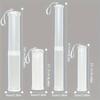 2pcs Transparent ABS Telescopic Pen Holder, Art Painting Brush Pencil Holder, Suitable for Outdoor Sketching Brush Storage