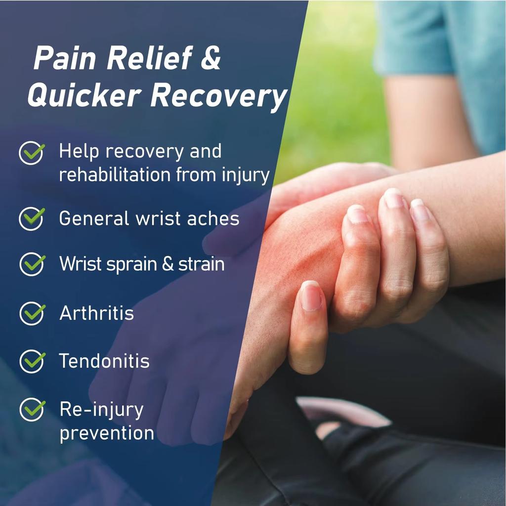 Adjustable Wristband Carpal Tunnel Brace Support for Tendinitis Pain Relief Arthritis Wrist Wrap Sport Bandage